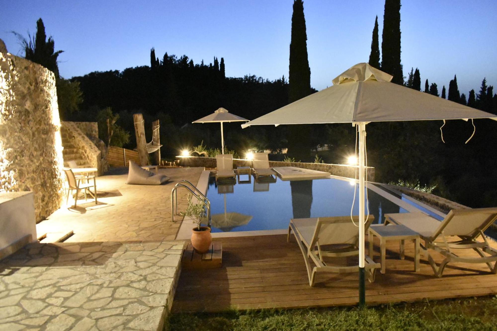 Corfu View Deluxe Villa Perama  Ngoại thất bức ảnh