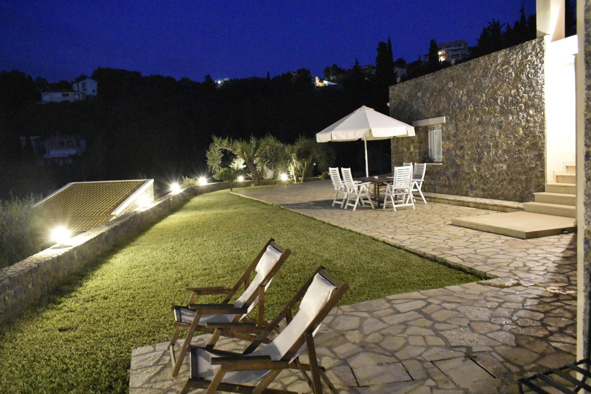 Corfu View Deluxe Villa Perama  Ngoại thất bức ảnh